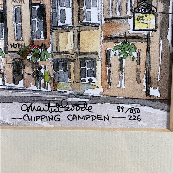 Water Color Print, Signed & Numbered - Picture 3 of 7